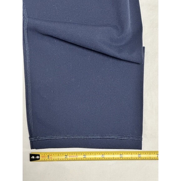 Athleta Elation 2 in 1 Skirted Leggings 7/8 Size XL Navy Blue Modest Yoga - Picture 6 of 12